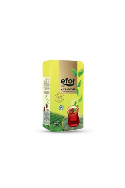 EFOR ÇAY Efor Black Tea Black Sea Bergamot Flavored 1 KG