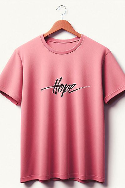 Vordevia Μπλουζάκι με στάμπα με κείμενο Hope Oversize Crew Neck