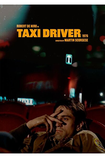 512 STORE Taxi Driver Film Duvar Poster 30x42 Çerçevesiz