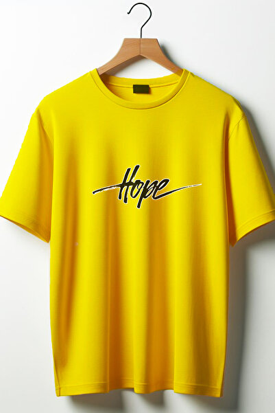 Vordevia Nadam se da će tekst Štampano Oversize kroj okrugla kragna biti na m...