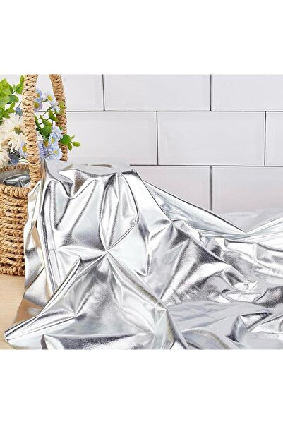 MER HOME Lame Silver Color Party Invitation Table Cloth