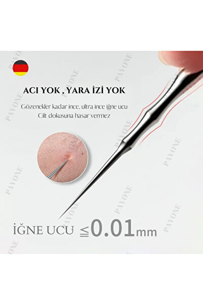 Pavone Akne Bakım Yüz Temizleme Aparatı - Komedon Bakım - Cilt Bakım Aleti