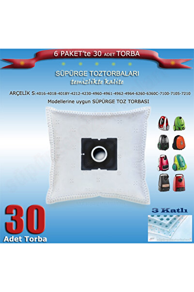 Arçelik S:4016-4018-4018Y-4212-4230-4960-4961-4962-4964-6260-6360C-7100-7105 ...