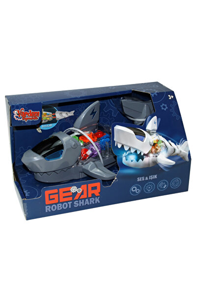 Vardem Işıklı, Müzikli ve Hareketli Robot Balık Gri