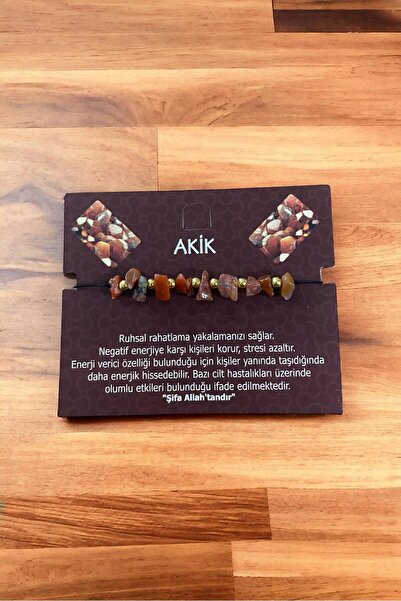 GÜZELYÜZ AVM Doğal Taş Bileklik Akik Bileklik