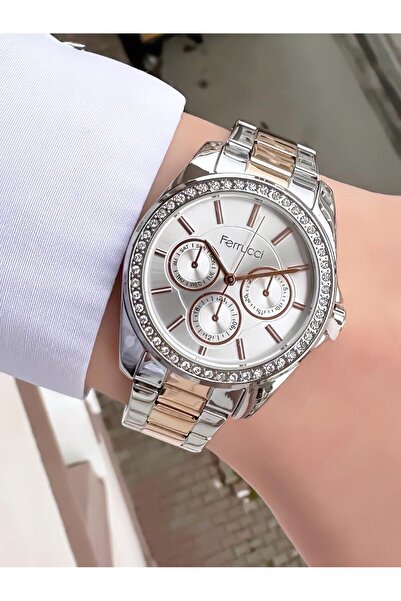 Ferrucci Women's Straw Cord Wristwatch