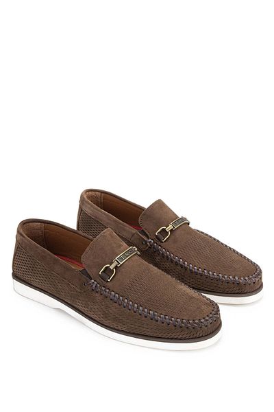 Tamer Tanca Genuine Leather Men's Loafer