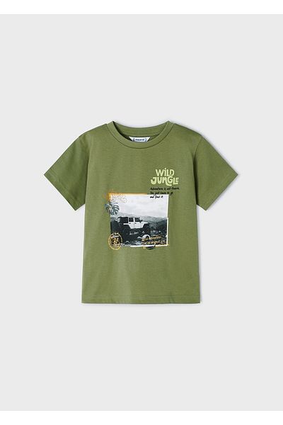 MAYORAL Boy's T-shirt-Green