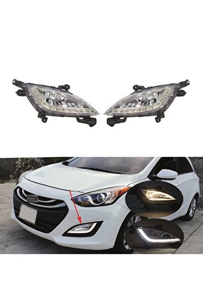 NS Nilser Auto Parts Hyundai İ30 Sis Lambası Ledli Sağ Sol Set 2013-2015