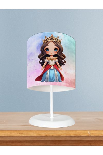MEKTA HOME Princess Patterned Small Baby and Children's Lampshade