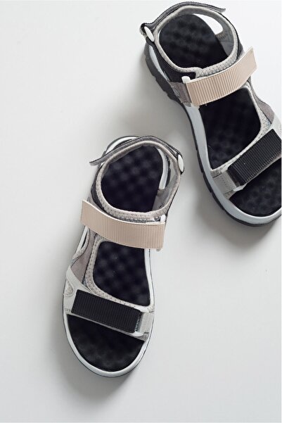 LuviShoes 4740 Ice Black Multi γυναικεία σανδάλια