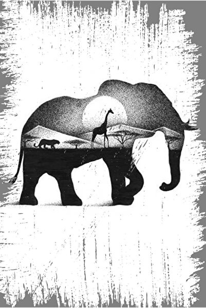 hediyeniburadabul Ρετρό Ξύλινη Αφίσα Τοίχου 20x30