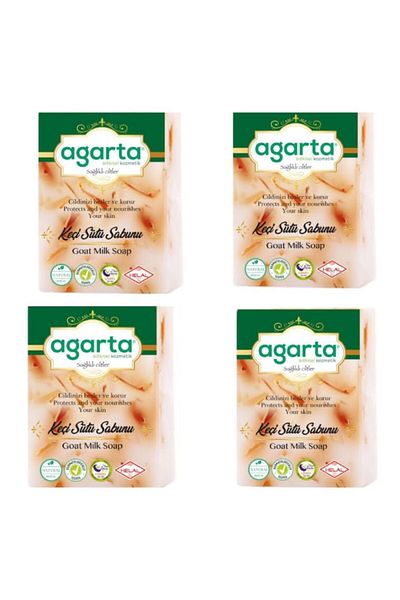 Agarta Goat Milk Soap Natural 150 gr 4 Pieces