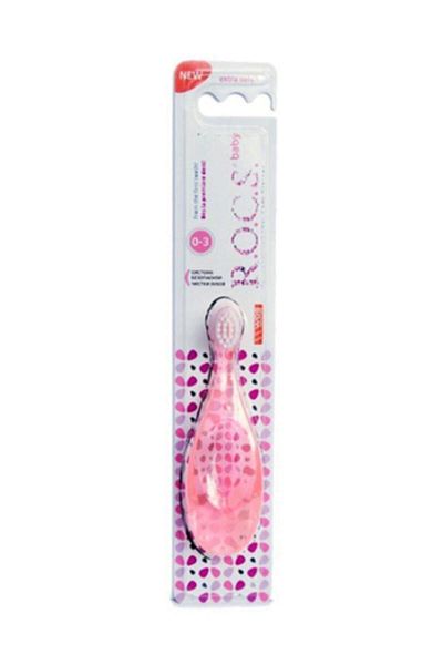 R.O.C.S. Rocs Baby 0-3 Years Toothbrush Pink