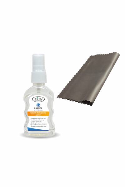 Lionel Glasses Cleaning Solution 1 Piece and 1 Microfiber Cloth