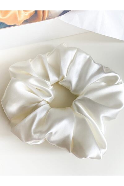 Mia Aksesuar Жіноча біла атласна шпилька