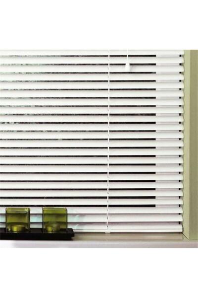Genel Markalar Pvc Jaluzi 25 Mm 100x160 Cm Ölçülerinde Beyaz