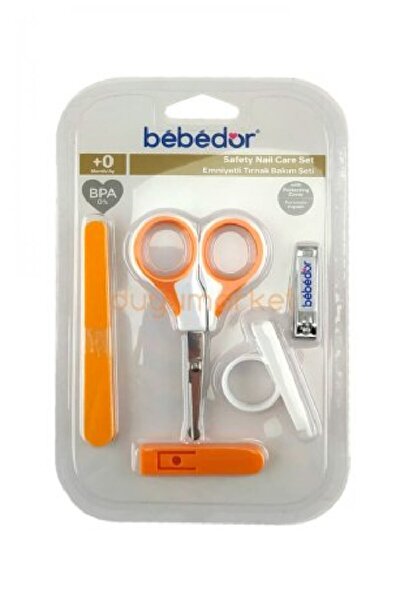 Bebedor Sporty Glass with Straw 330 ml + Safety Nail Care Set