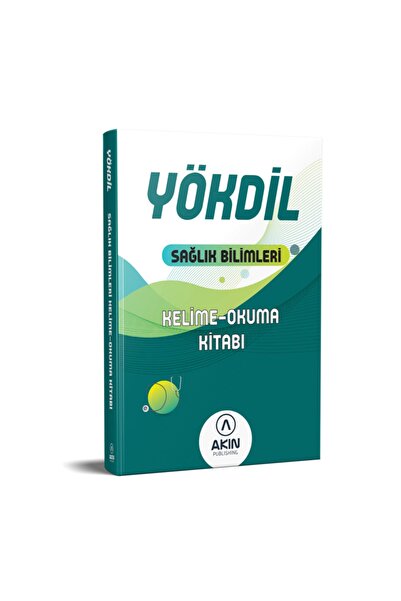 AKIN Publishing Yökdil Sağlık Kelime - Okuma Kitabı