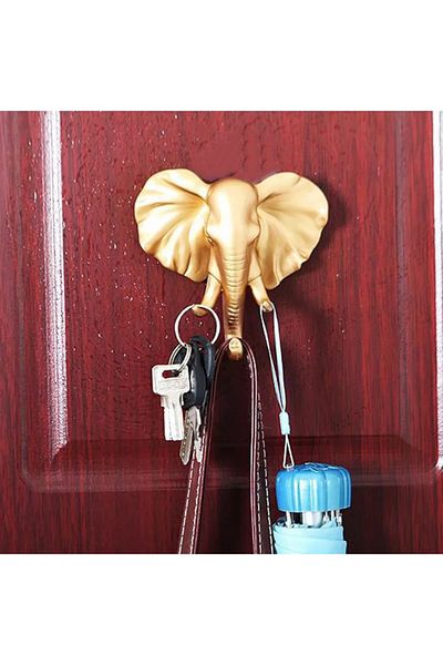CajuArt Modern Duar Ornament - Elephant Figure Key Item and Hanger Bag