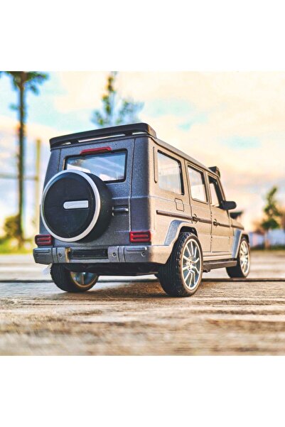MERCEDES Benz G63 Koleksiyon Metal Araba 12cm Jip Gri