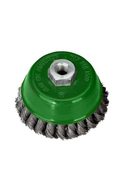 TROY 27707-100 Burma Telli Çanak Fırça (100mm)