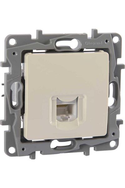 Legrand Raventi Cream Cat5 Rj45 Utp Data Socket - 3414971110410 768438