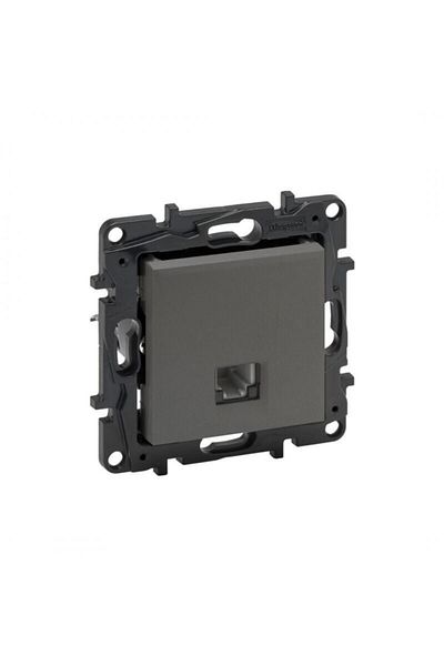 Legrand 768839   Raventi Titanium Cat6 Rj45 Utp Data Socket - 3414971117013