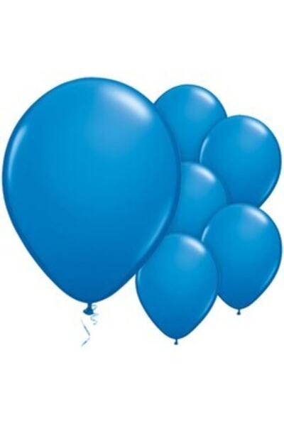 parti sürprizi أزرق داكن معدني 10 بالون لاتكس فاخر