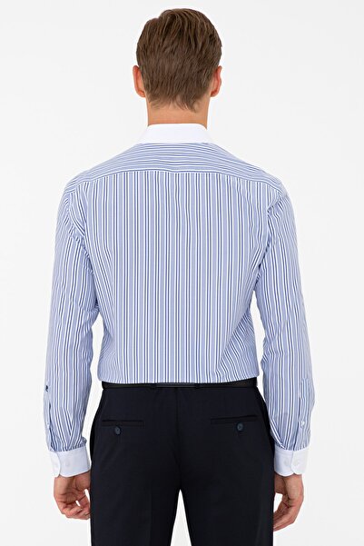 Pierre Cardin Lacivert Slim Fit Gömlek