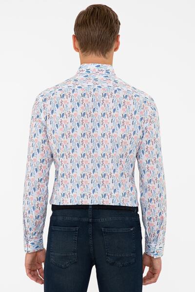 Pierre Cardin Renkli Slim Fit Gömlek