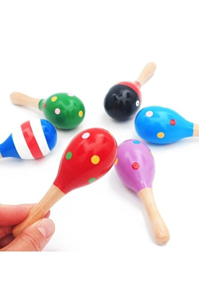 HAMAHA 2'li Ahşap Marakas Seti