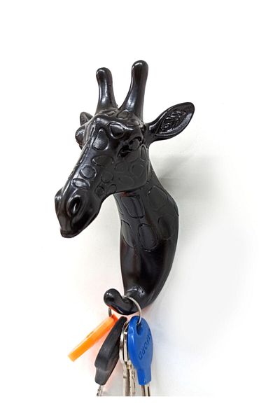 CajuArt Modern Wall - Giraffe Shape Key Item Hanger Wall Decor Bag