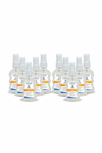 Lionel Glasses Cleaning Solution 10 Pieces + 10 Pieces Microfiber Cloth