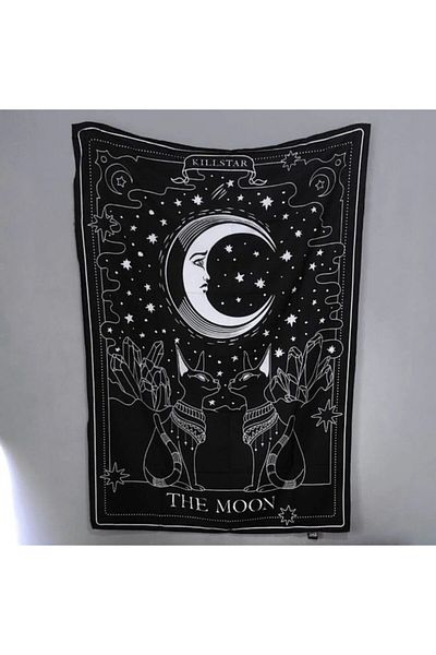 Buka Shops Tapiserie de perete Black The Moon 70x90cm