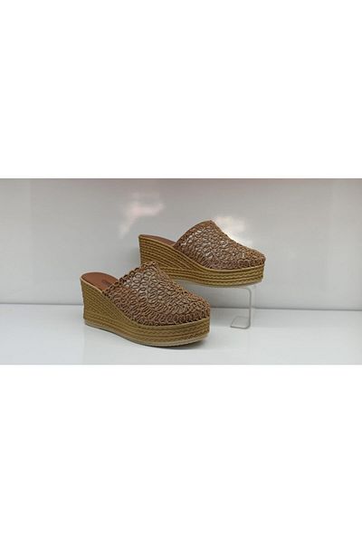 CHOPPER Women's Straw Knitted Slippers