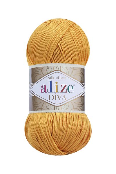 Alize Σχοινί πλεξίματος Punch Ipi Diva 488 Safran |   Mercerized |   Κέντημα με διάτρηση | άνοιξη/Καλοκαίρι 100 γρ.