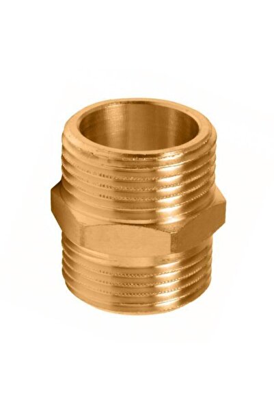 AKSUFEZ Nipel Sarı Pirinç 1/2