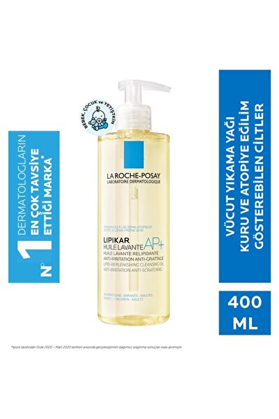 La Roche Posay Lipikar Cleansing Oil Ap+ 400 Ml