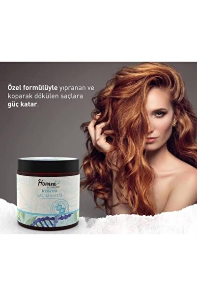 Homm Bitkisel Keratin Saç Maskesi 500 Ml