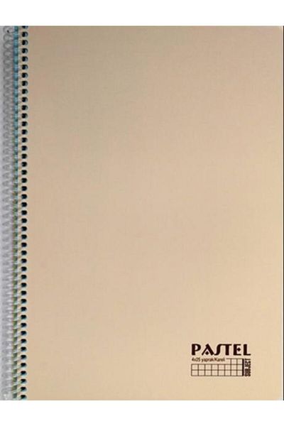 KESKİN COLOR K. Culoare Pastel Subiect 4x25=100 Yp Plaid Pls Cover Spr Notebook