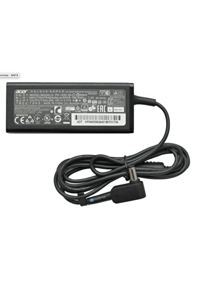 ACER 19v 2.37a 45w 5.5*1.7mm Adp-45he B, A13-045n2a Orjinal Şarj Adaptörü