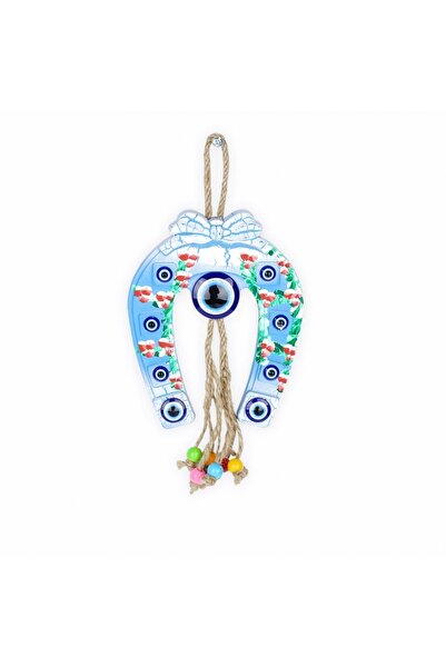 bimbambom Dekoratif At Nalı Sarkaç Orta Boy Nazar Boncuklu At Nalı