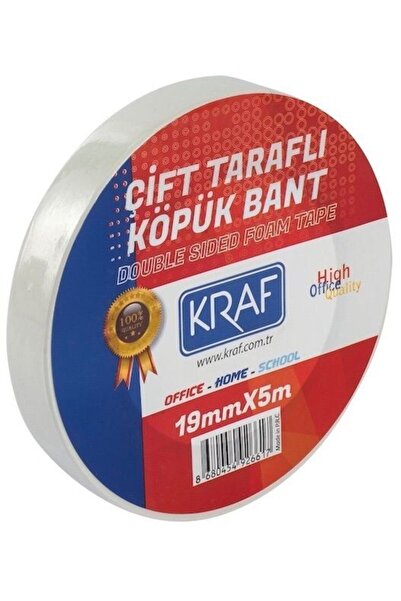 KRAF Dvostrana pjenasta traka 19 mm x 5 m