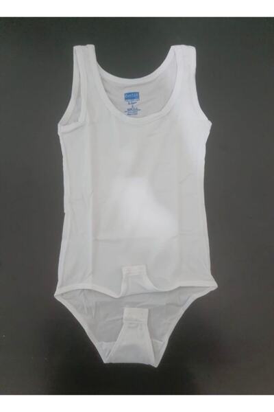 Berrak Kalın Askılı Alttan Çıtçıtlı Çocuk Body Atlet Pamuklu