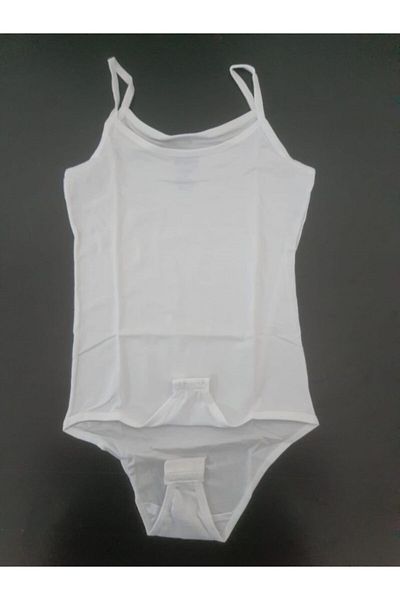 Berrak Tricou pentru fetiță, cu cureaua de frânghie și cu capse în partea de jos, pachet de 2 bumbac