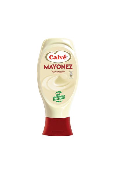 Calve Mayonez 350 Gr - Covered Pleated Fixed Cut