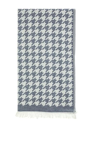 rosa bianca Міссі Синій П'єдепул Жакардовий Бавовняний Пештемаль