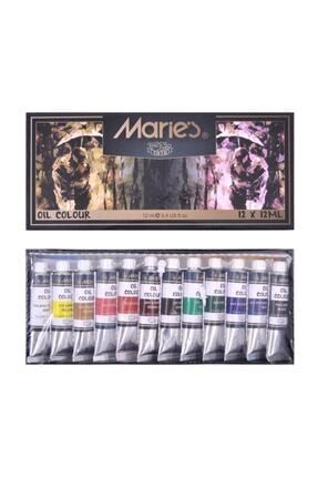 maries 12li yagli boya 12x12ml fiyati yorumlari trendyol