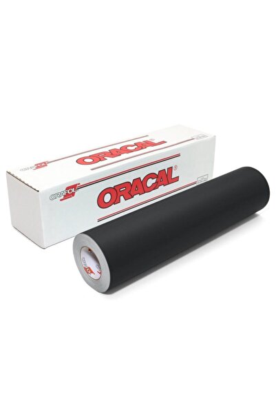 Otografik Oracal Yapışkanlı Folyo - Mat Siyah 100cm X 126cm
